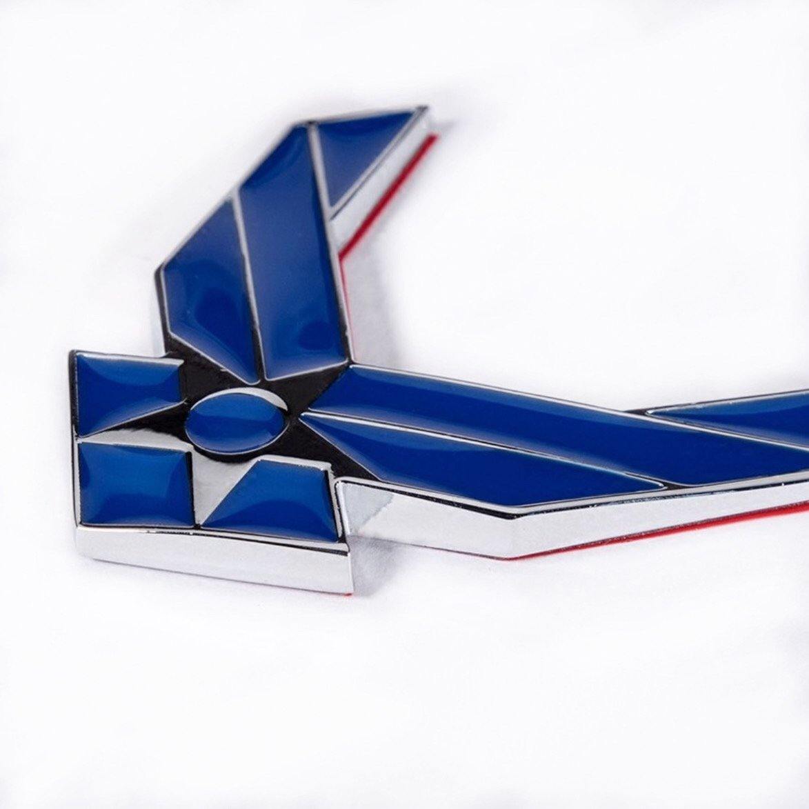 US Air Force Logo USAF Metal Car Emblem Decal - motorlucky